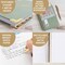 bloom daily planners 2025 Hard Cover Planner, 5.5" x 8.25", Green Linen